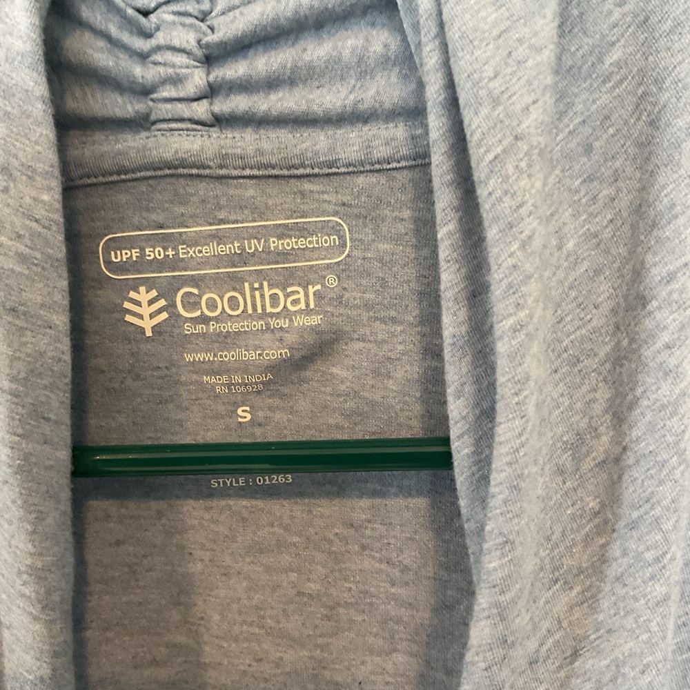 Coolibar Heather Blue UV Protection Shirt